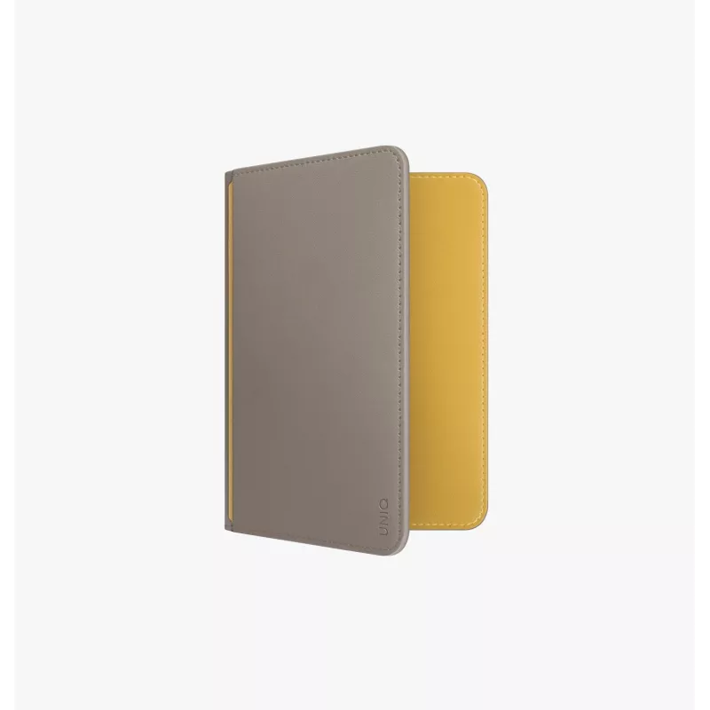 UNIQ Belmont RFID Passport Holder Green & Ivory