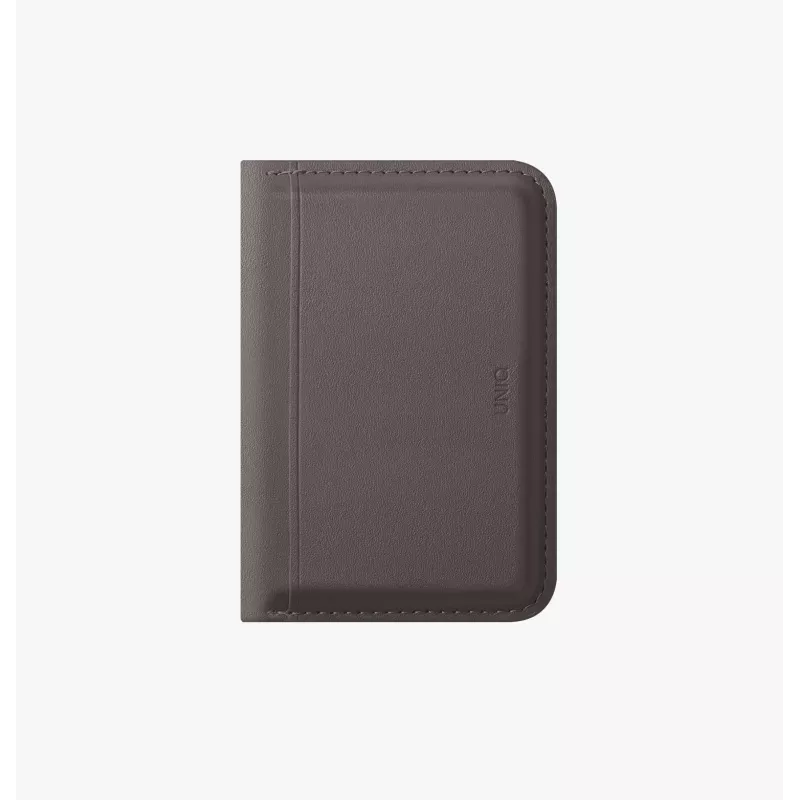 UNIQ Lyden DS MagSafe Wallet mit Telefonständer, RFID-Blockierung, Schwarz