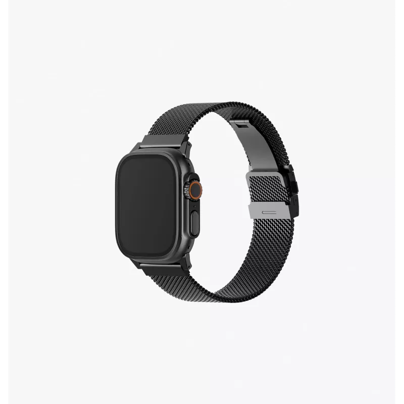 UNIQ Dante Pro Edelstahl Milanese Loop Armband für Apple Watch 40/41/42mm - Graphite Black
