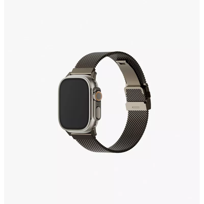 UNIQ Dante Pro Edelstahl Milanese Loop Armband für Apple Watch 40/41/42mm - Graphite Black