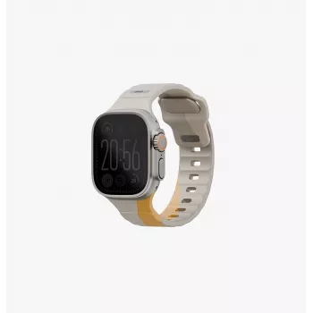 UNIQ Stride De Rubber Watch Strap für Apple Watch 49/46/45/44mm Beige