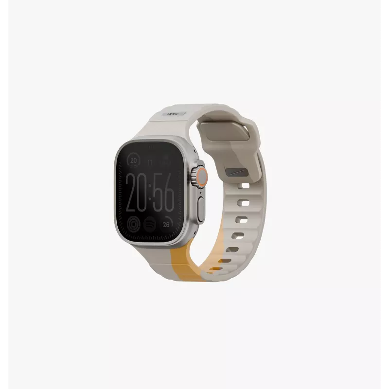 UNIQ Stride De Rubber Watch Strap for Apple Watch 49/46/45/44mm Storm