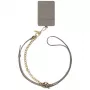UNIQ Coehl Caryne 3-in-1 Universal Phone Lanyard with Card Wallet - Pebble