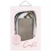 UNIQ Coehl Caryne 3-in-1 Universal Phone Lanyard with Card Wallet - Pebble