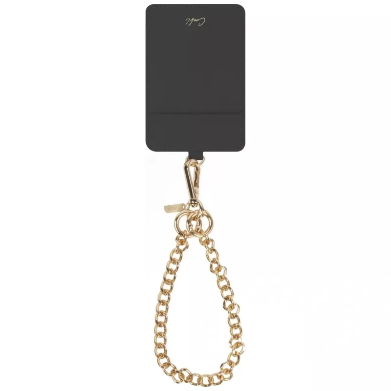UNIQ Coehl Caryne 3-in-1 Universal Phone Lanyard with Card Holder - Ebony