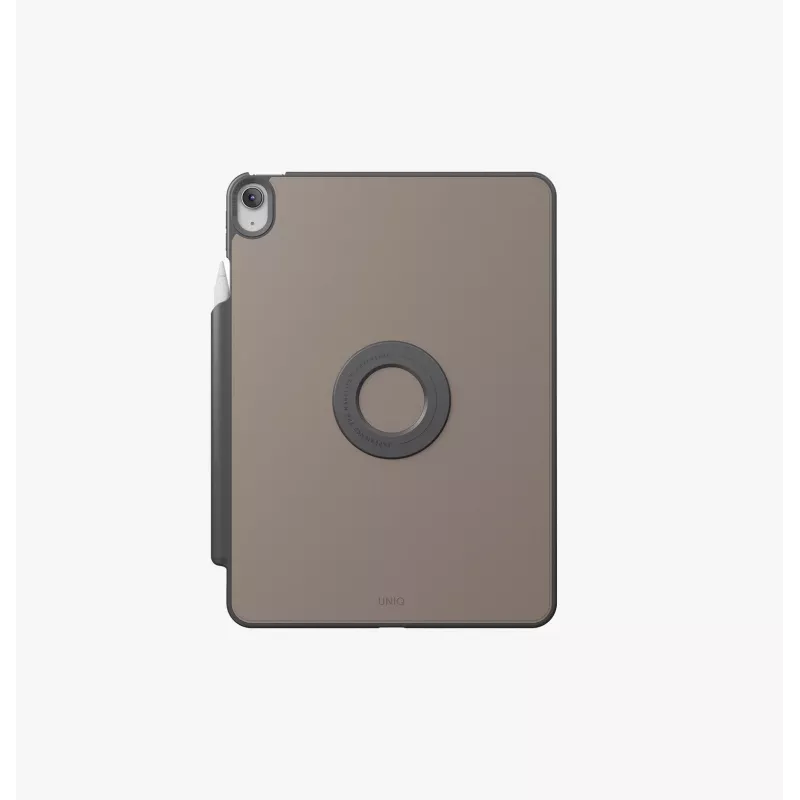 UNIQ Rovus Snapmount Magnetic 360 Rotating Detachable Case für iPad 11 A16 (2025) / iPad 10.9 10. Generation (2022) Grau