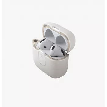 UNIQ Clyde Lock Case für Apple AirPods 4 - Beige