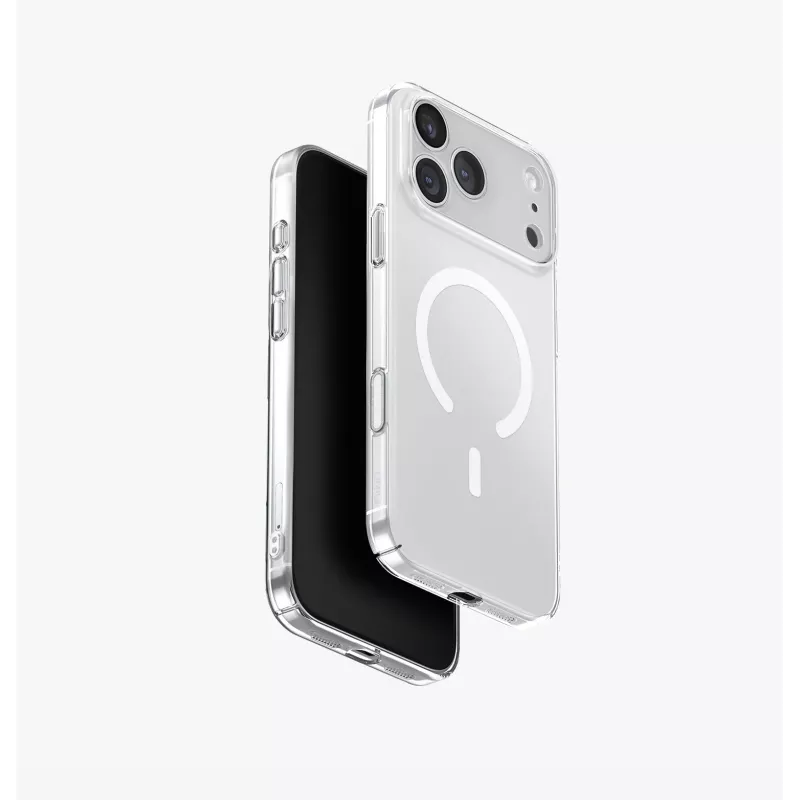 UNIQ Airsuit Case für iPhone 17 Pro Max MagClick Charging Schwarz