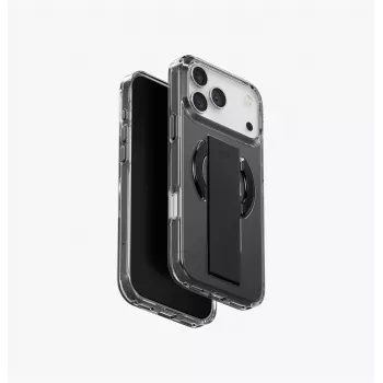 UNIQ Heldro Air MagClick Charging Case für iPhone 17 Pro Max, Schwarz