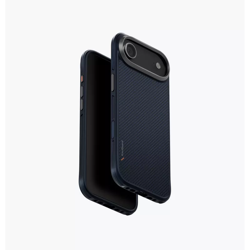 UNIQ Keva Case für iPhone Air, MagClick-Laden, Schwarz