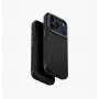 UNIQ Keva Case für iPhone 17 Pro mit MagClick Charging - Schwarz
