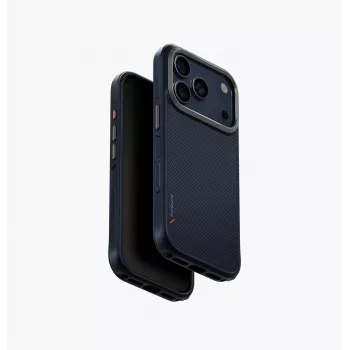 UNIQ Keva Case für iPhone 17 Pro mit MagClick Charging - Schwarz