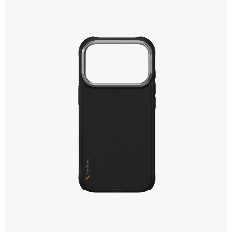 UNIQ Keva Case für iPhone 17 Pro mit MagClick Charging - Schwarz
