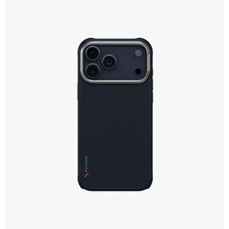 UNIQ Keva Case für iPhone 17 Pro Max MagClick Charging Schwarz