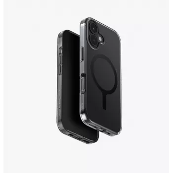 UNIQ Clario Case für iPhone 17, MagClick Charging, Schwarz