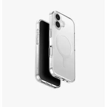 UNIQ Clario Case für iPhone 17, MagClick Charging, Schwarz