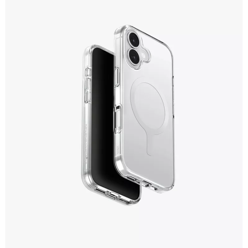 UNIQ Clario Case für iPhone 17, MagClick Charging, Schwarz