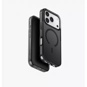 UNIQ Clario Case für iPhone 17 Pro Magclick Charging Schwarz