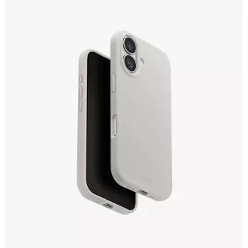 UNIQ Lino MagClick Charging Case für Apple iPhone 17, Hellgrau, Liquid Silicone