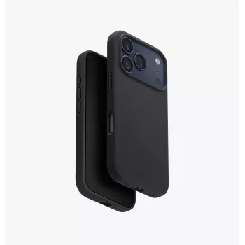 UNIQ Lino Case für iPhone 17 Pro MagClick Charging Hellgrau