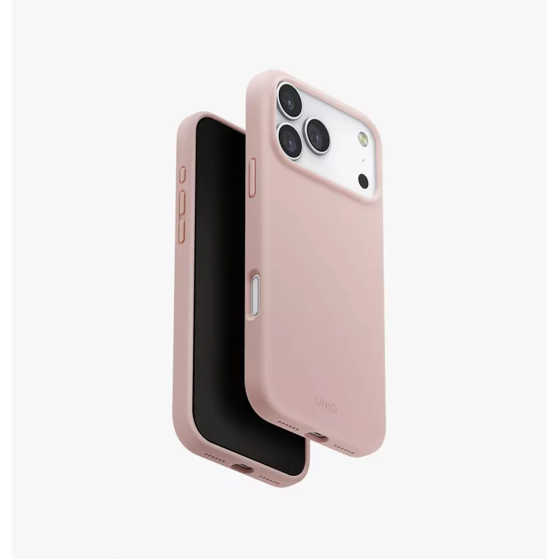UNIQ Lino Hülle für iPhone 17 Pro Max, MagClick Charging, Orange