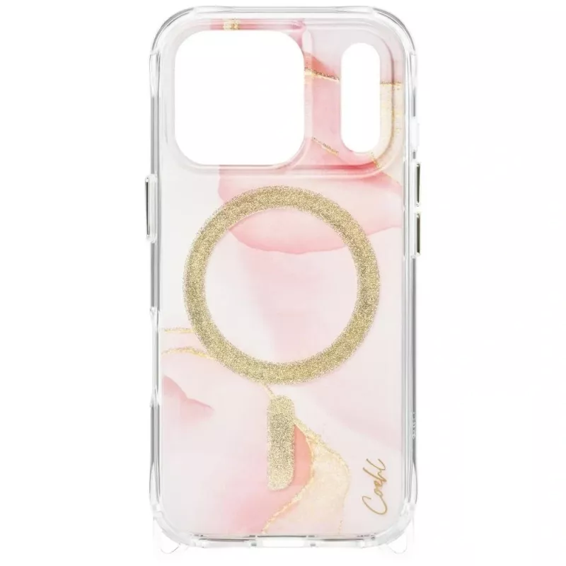 UNIQ Coehl Aeris Hülle für iPhone 17 Pro, Magnetisches Laden, Pink