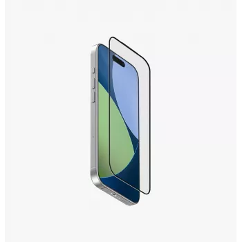UNIQ Optix Vivid Tempered Glass Screen Protector für Apple iPhone 17 / 16 Pro Clear