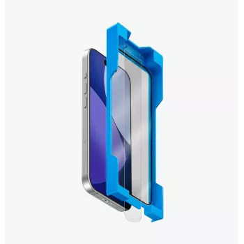 UNIQ Optix Exofit Vividdo Tempered Glass Screen Protector für iPhone 17 Pro Max mit Applikator