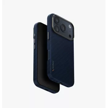 UNIQ Keva Edge MagClick Charging Case für iPhone 17 Pro, Blau