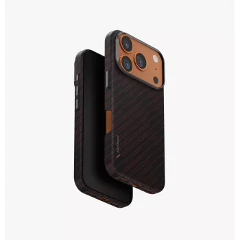 UNIQ Keva Edge MagClick Charging Case für iPhone 17 Pro, Blau