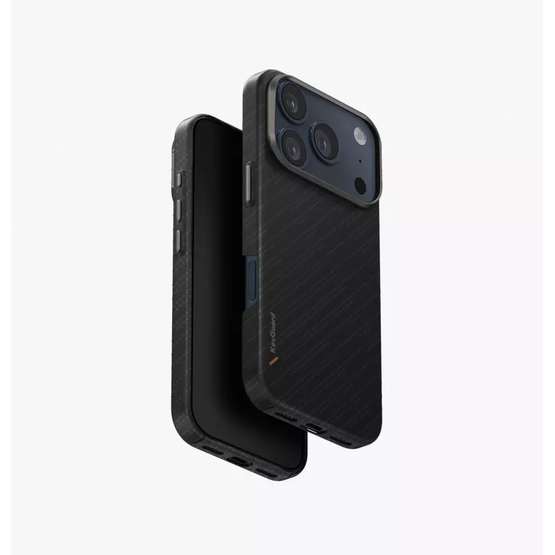 UNIQ Keva Edge MagClick Charging Case für iPhone 17 Pro, Blau