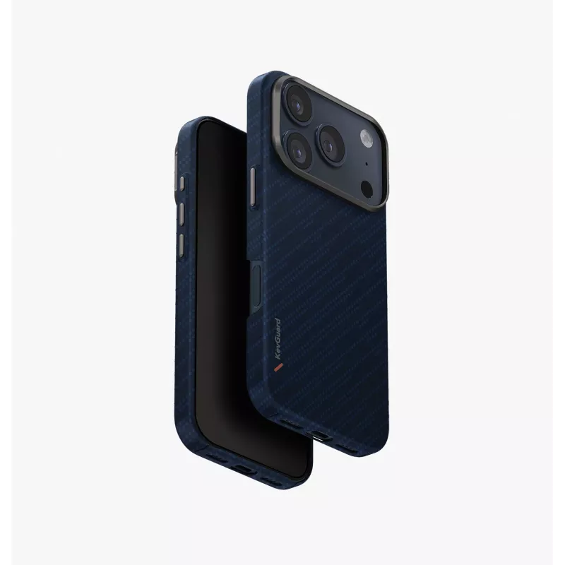 UNIQ Keva Edge Case für iPhone 17 Pro mit MagClick Charging, Orange