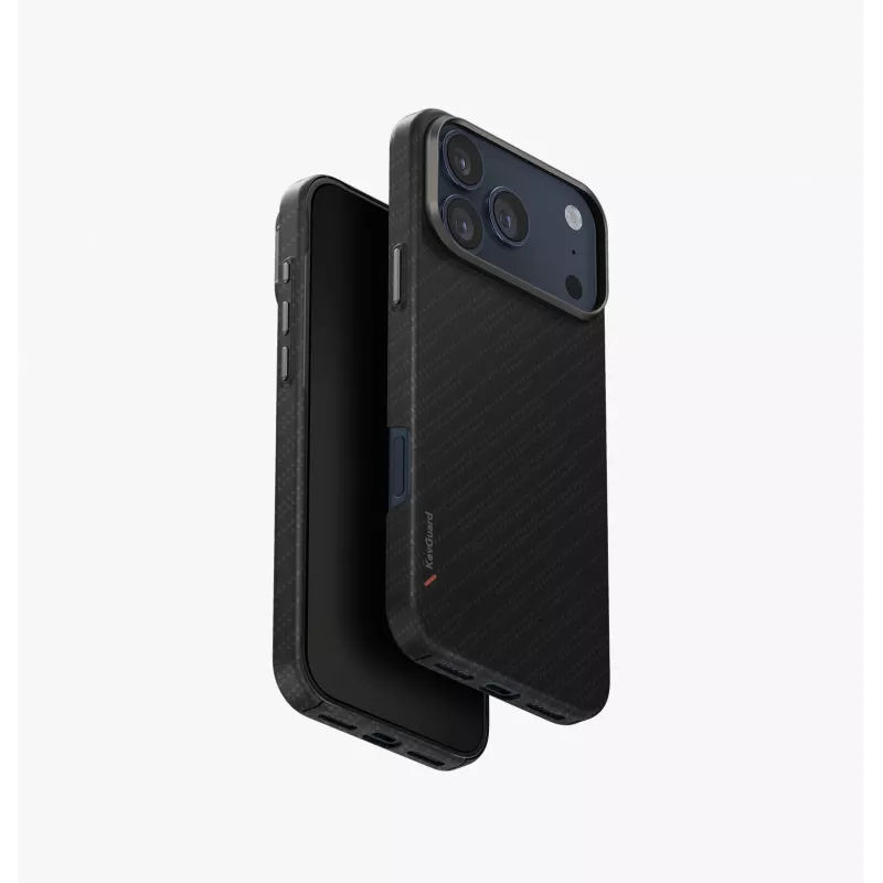 UNIQ Keva Edge Case für iPhone 17 Pro Max, MagClick Charging, Blau