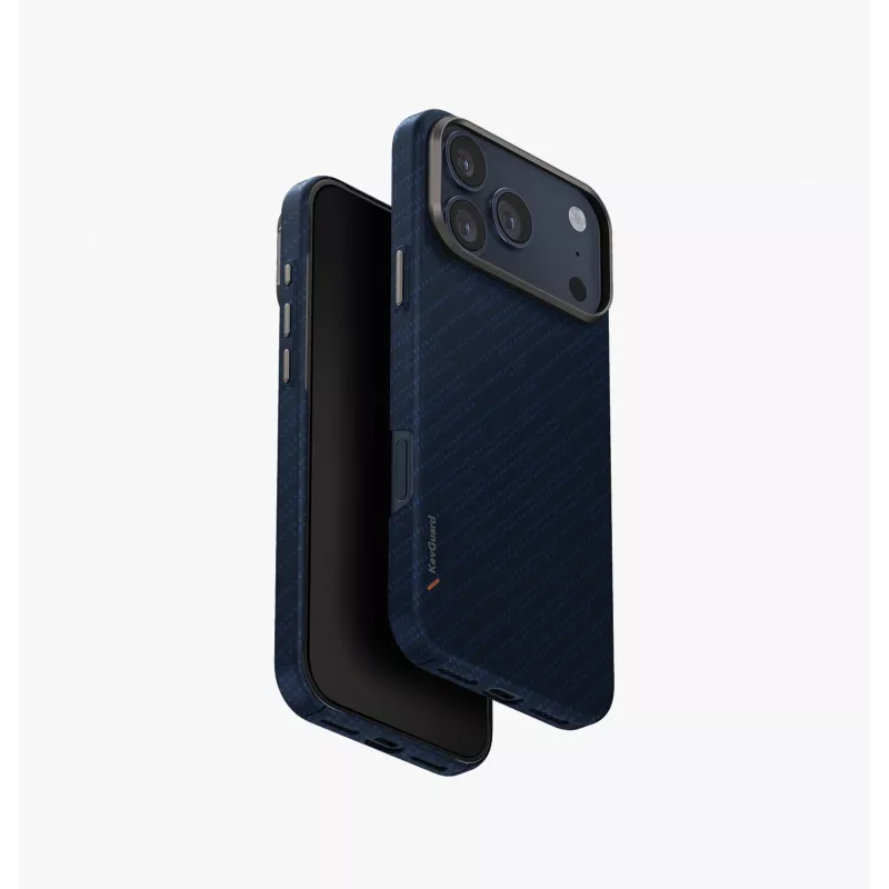 UNIQ Keva EDGE Case für iPhone 17 Pro Max MagClick Charging Orange