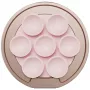 UNIQ Coehl Luna Magnetische Auto-Halterung mit Spiegel und Saugnapf Pink