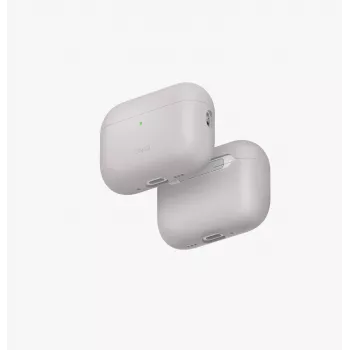 UNIQ Lino Silikonhülle für AirPods Pro 3rd Gen, Beige