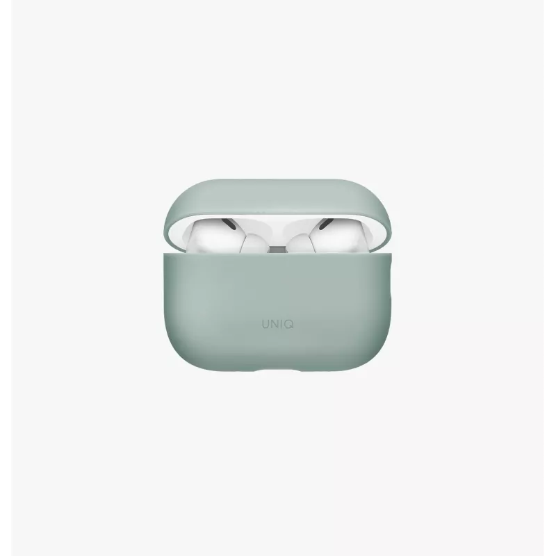UNIQ Lino Case für AirPods Pro 3. Gen Silikon Grün