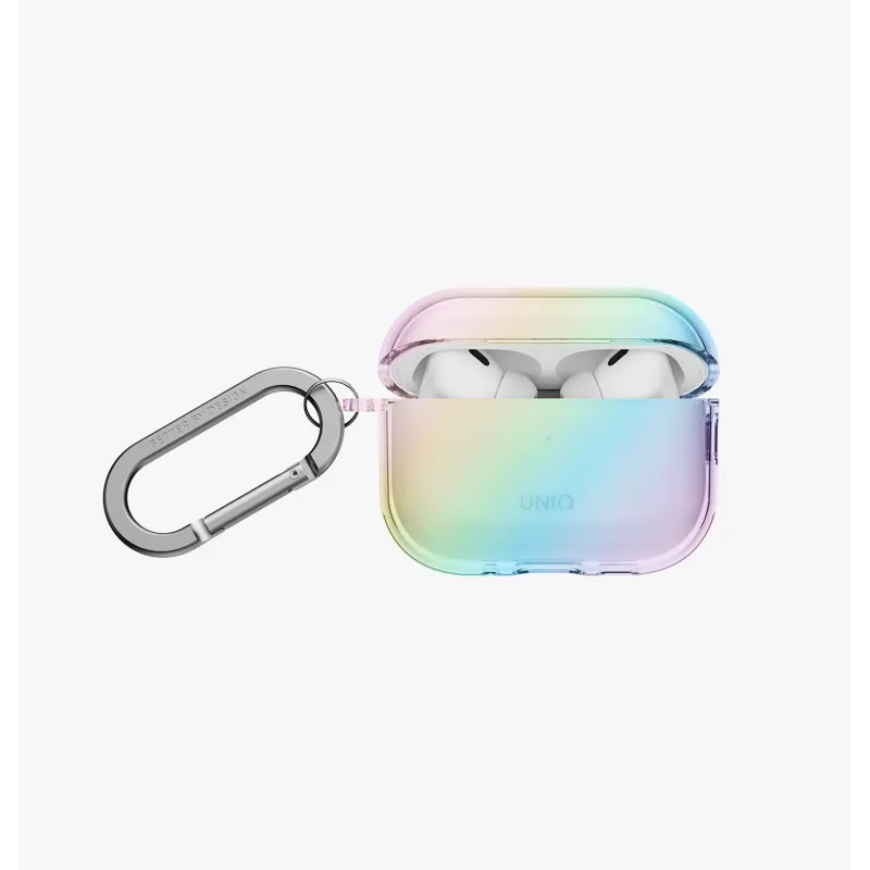UNIQ Iridescia Hang Case für AirPods Pro 3, Holo Quartz
