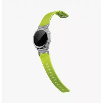 UNIQ Fluo Smart-Fit Silikonarmband für Garmin 26mm Lime