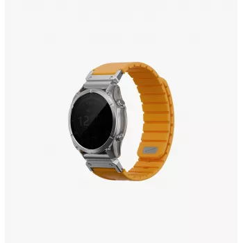UNIQ Fluo Smart-Fit Silikon-Armband für Garmin 26mm - Orange