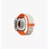 UNIQ Revix IV Premium Reversible Magnetic Strap for Apple Watch 42/41/40mm White/Yellow