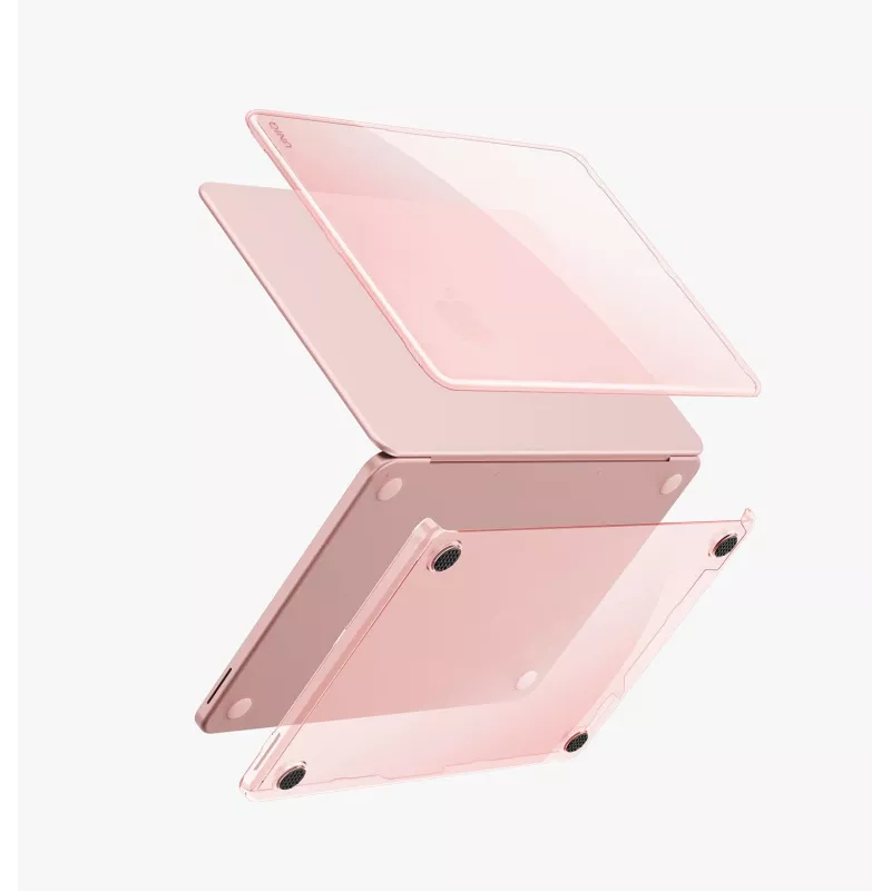 UNIQ Vero Hard Shell Case für MacBook Pro 13 Zoll (M1/M2, 2020-2022) - Translucent