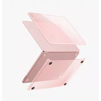 UNIQ Vero Hard Shell Protective Case für MacBook Air 13,6 Zoll (M2/M3) - Neo Pink