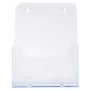 Exacompta A5 Prospekthalter, 1 Fach, Polystyrol, 73 x 173 x 214 mm (75058D)