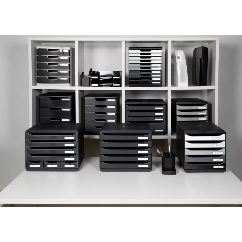 Exacompta 307714D - Schwarz - 270 mm - 355 mm - 271 mm