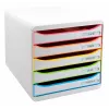 Exacompta BIG-BOX PLUS Office Harlequin Schubladenbox, 347 x 278 x 271 mm (309913D)