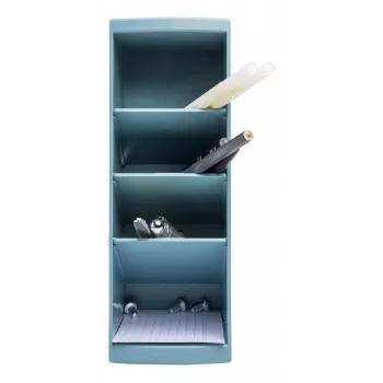 Exacompta AutentiK Multitower Stiftehalter Blau-Grau