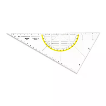 ARISTO Geometrie-Dreieck 26,0 cm transparent
