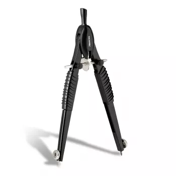 ARISTO Black Edition Präzisions-Zirkel Schwarz, 1 Stück (AR55778-25)