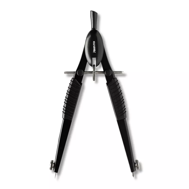 ARISTO Black Edition Präzisions-Zirkel Schwarz, 1 Stück (AR55778-25)